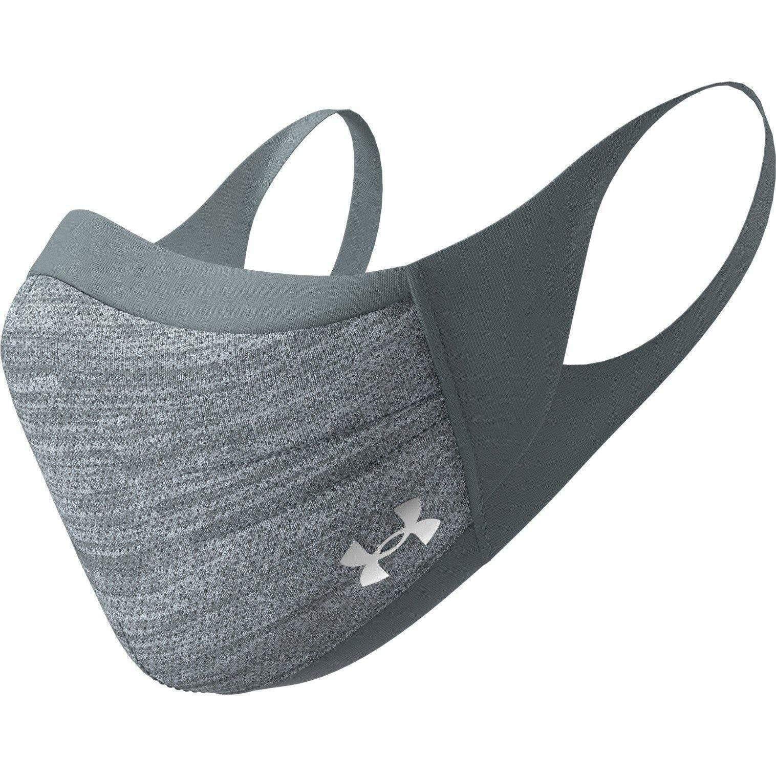 Under Armour Erwachsene Sportmaske, Pitch Grey (013)/Silver Chrom, X-Small/Small