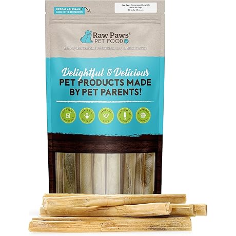 Raw Paws Compressed Rawhide Bones Made in USA