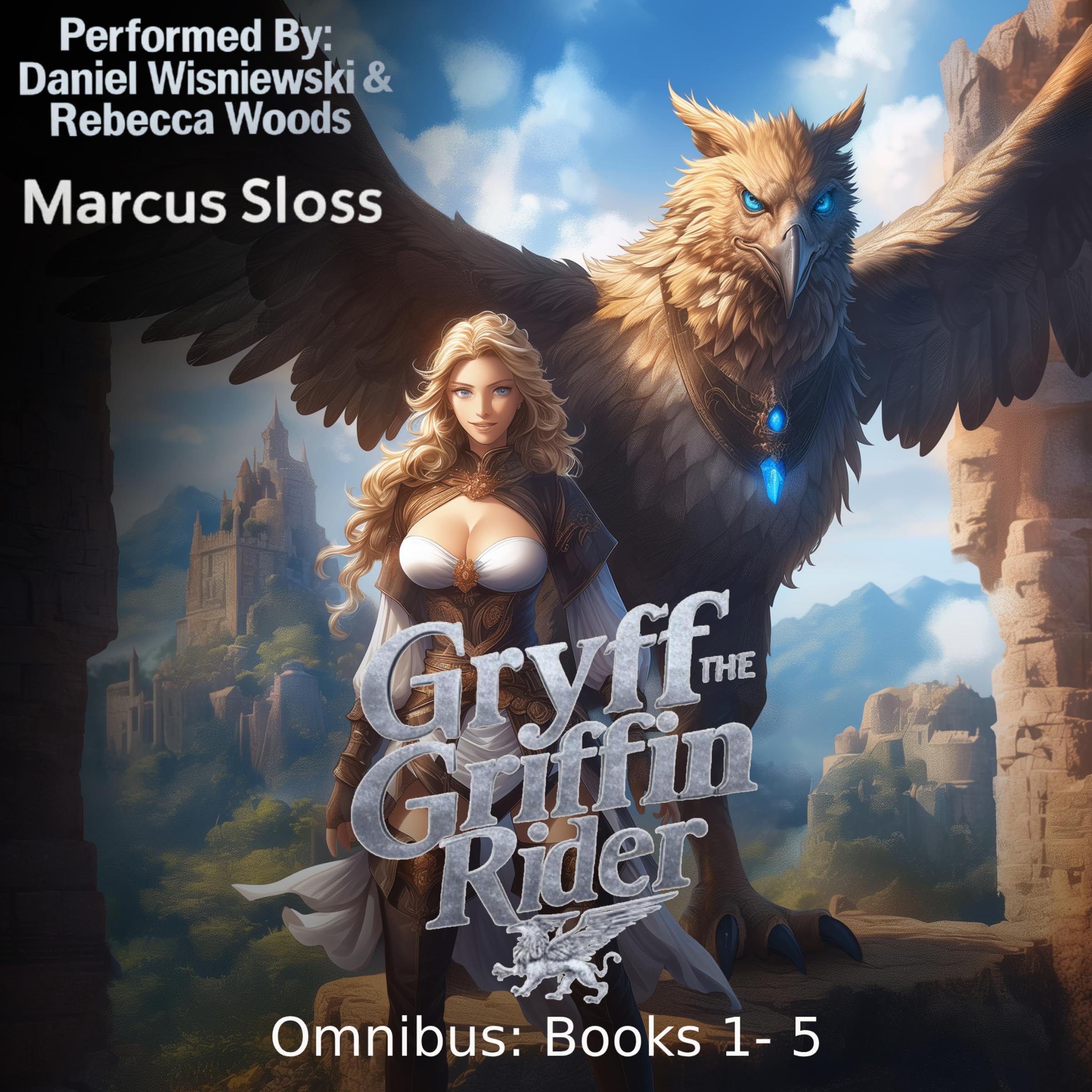 Cover art for Gryff the Griffin Rider: Omnibus Book 1-5