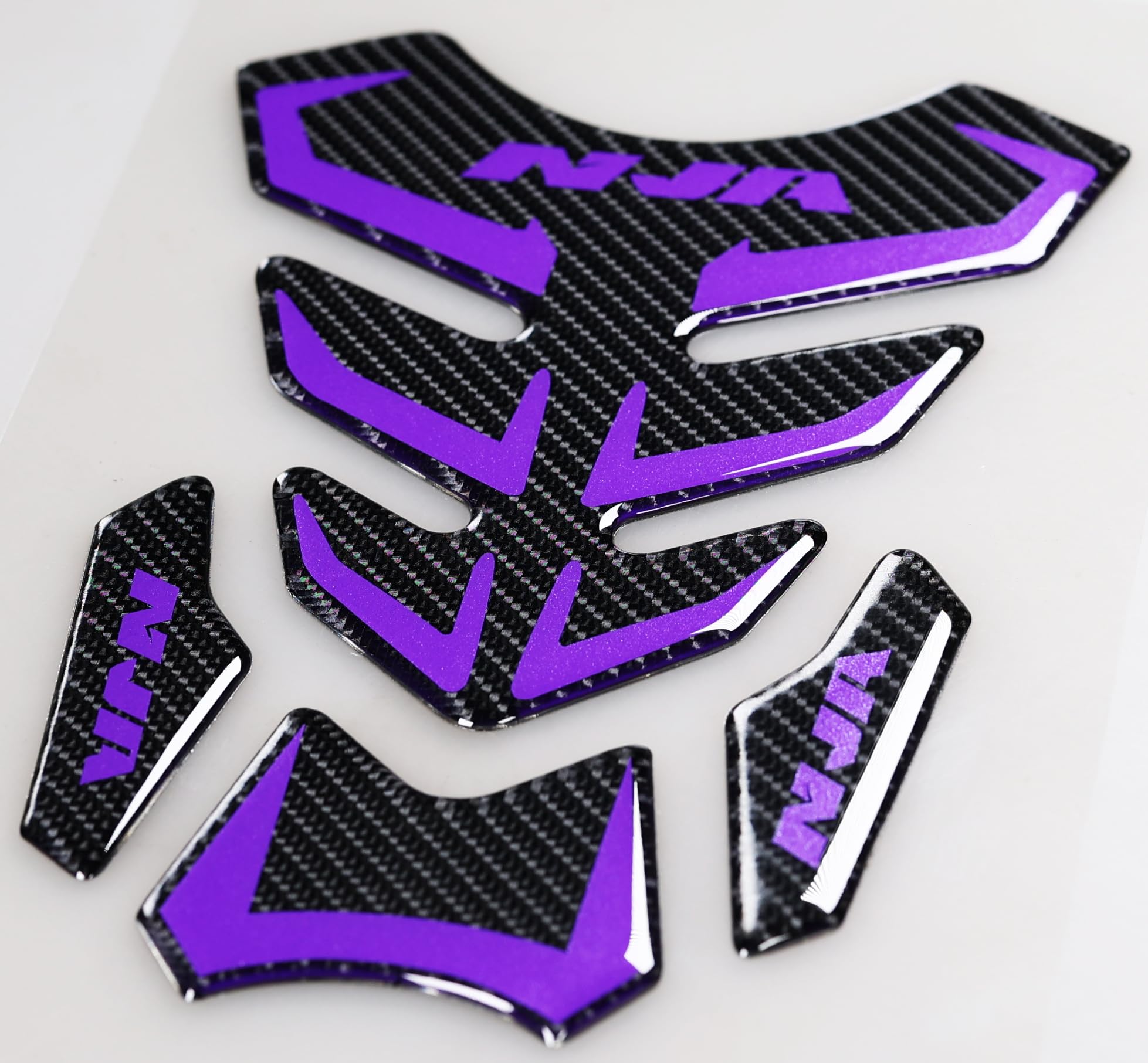 Amazon.com: REVSOSTAR 5D Real Carbon Fiber, Motorcycle Decal Vinyl