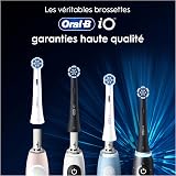 Oral-B iO Series Gentle Care Black, Original Replacement Round Brush Heads, Angled Bristles for Plaque Removal, Softest Brush Head, for Sensitive Gums, Designed for Oral-B iO Electric Toothbrushes, 10 - 7