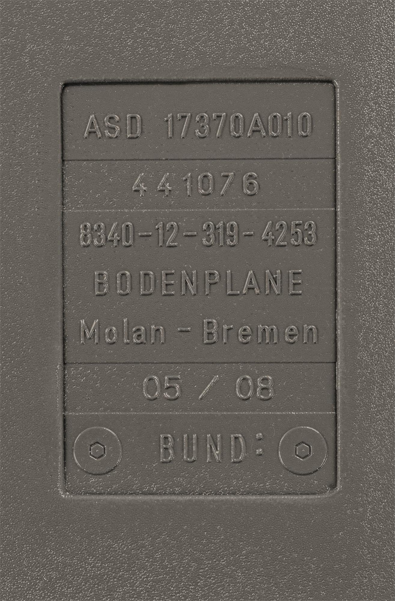 Original Bundeswehr BW Isomatte Faltbare klappbare BW Bodenmatte Bodenplane Molan-Bremen Campingmatte Sitzkissen 186 x 55 Oliv Einheitsgröße