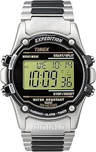 Timex Expedition Atlantis Relógio masculino de 40 mm, Prateado, Timex Timex Expedition Atlantis Relógio masculino de 40 mm, Prateado, Timex