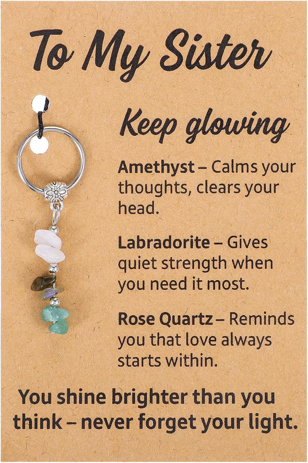 Sister Birthday Gifts Christmas Gift for Sisters Keychain Big Little Best Sister Adult Sisters in Law