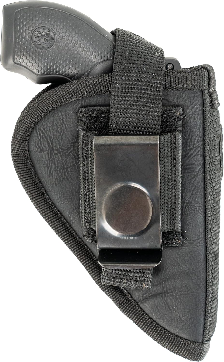 Maxx Carry OWB Thumb Break Gun Belt Holster & IWB CCW for Ruger LCR, LCRx, SP101| S&W Bodyguard 38 Special, M&P 340, 442, 642, 638, 640| Taurus 85, 605, 856| J Frame Revolver .38 Snub Nose Up to 2.5"