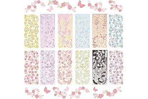12 Sheets Korean Deco Stickers Set