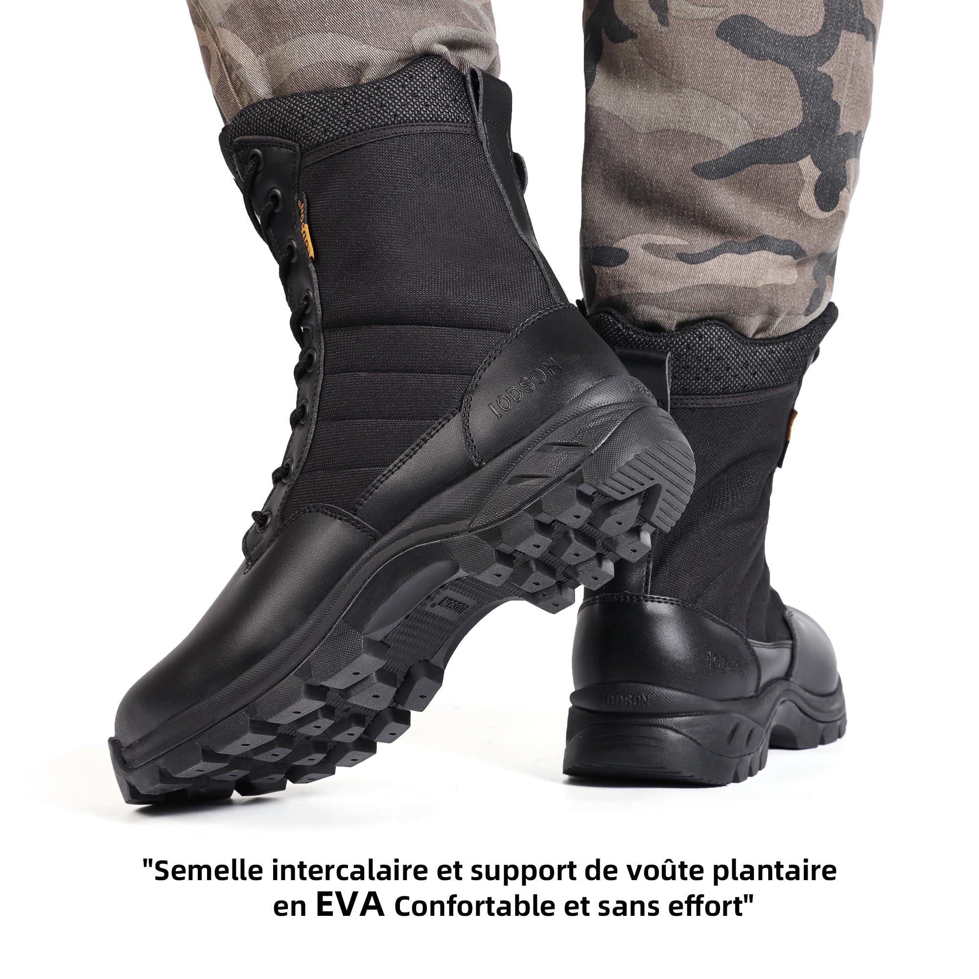Bottes de Militaires travail tactiques Hommes légères rangers de Randonnée moto combat montante bottines cuir Avec fermeture éclair