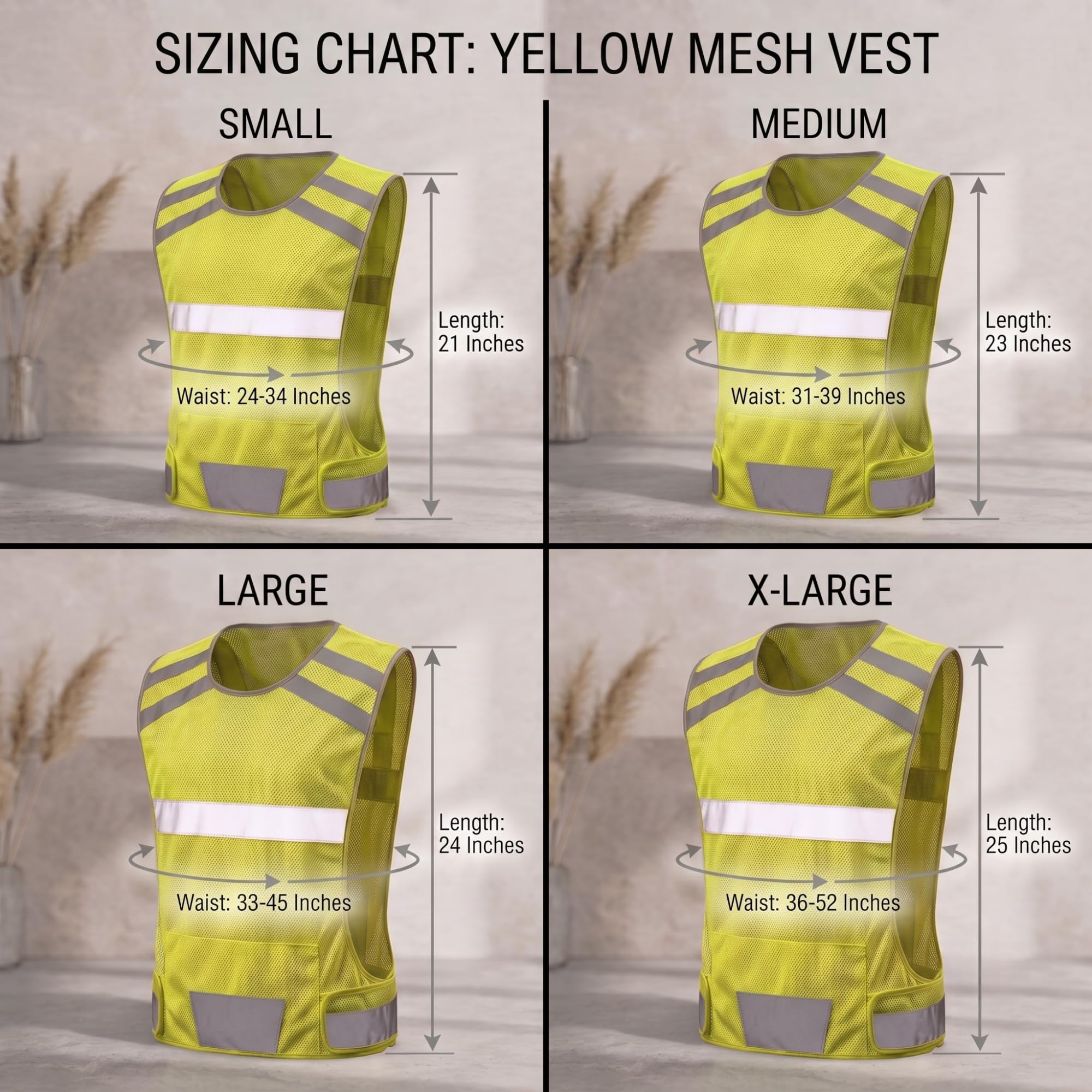 Reflective Running Vest for Women & Men,High Visibility Reflector Vest with 2 Bands,Lightweight & Comfy Running Gear