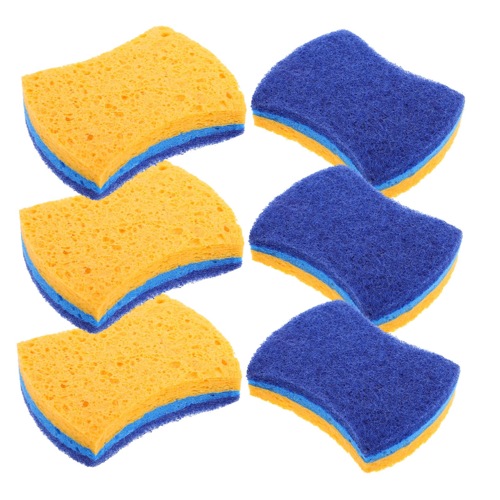 FRCOLOR 30stücke Schwämme Aus Holzstoff Hochabsorbierende Spülschwämme Für Effektive Küchenreinigung Wiederverwendbar Und Langlebig Für Geschirr Und Töpfe