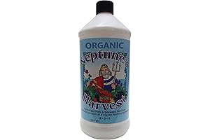 Neptune’s Harvest Fish & Seaweed Fertilizer | 2-3-1 Blend | Boosts Flowering & Fruiting