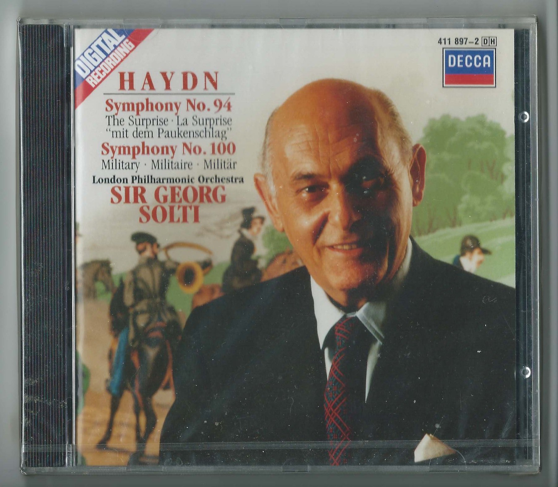 Haydn: Symphonies No 94 Surpri [Audio CD] London Philharmonic Orchestra; Solti, Sir Georg