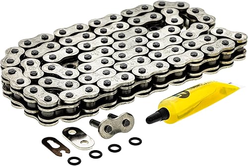 Miniatura 2 de NICHE Combo de cadena de piñón de transmisión para Polaris Scrambler 500 2X4 delantero 12 trasero 36 dientes 520V junta tórica 76 eslabones