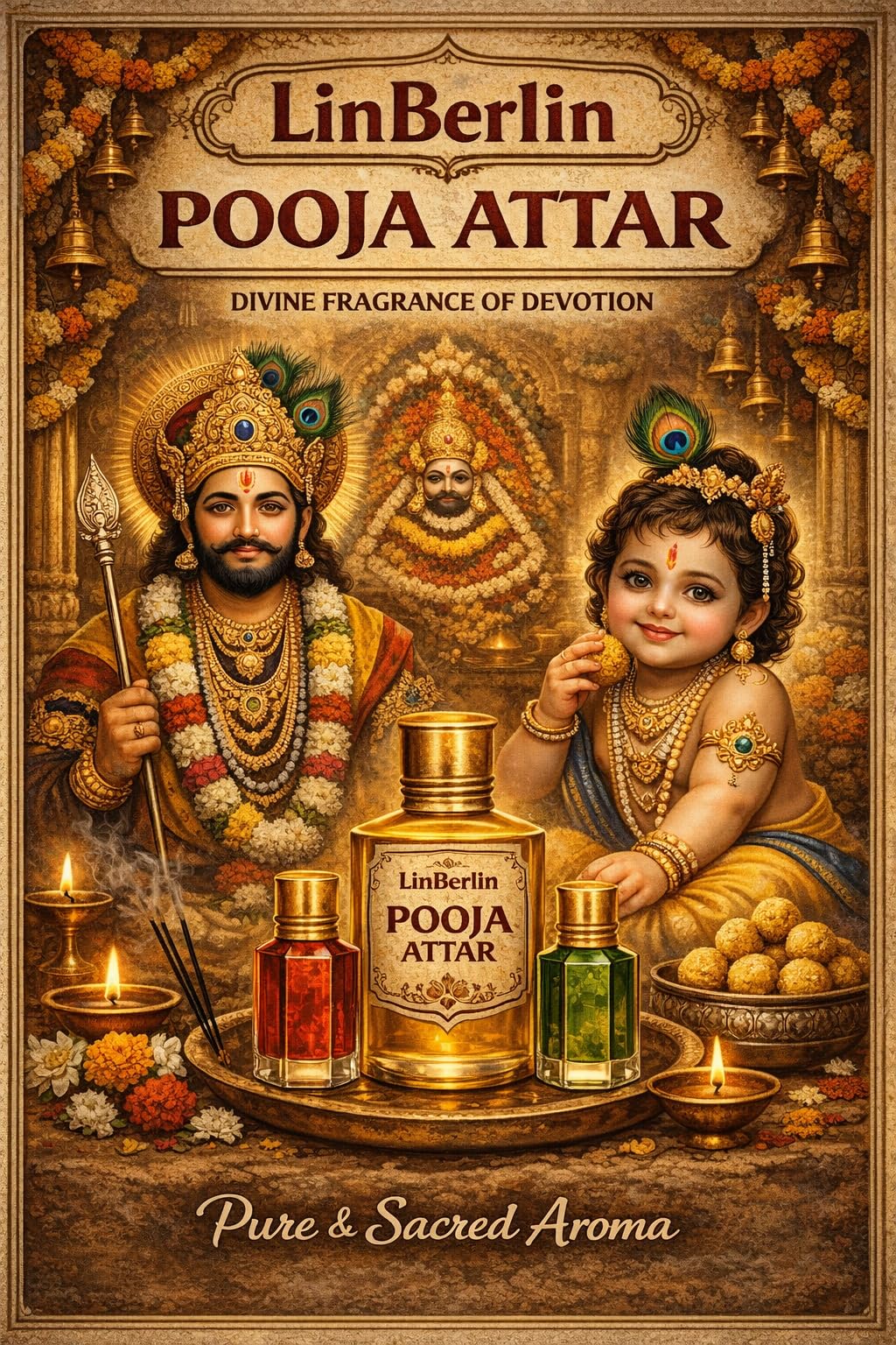 Shahi Darbar Attar – Pure Chandan Ittar for Pooja | Dedicated to Khatu Shyam Baba & Laddu Gopal Ji | Alcohol Free Devotional-picture-10