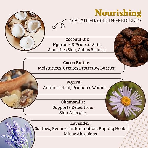 Miniatura 2 de Natural Dog Company Bálsamo Calmante para la Piel para Perros – Barra de 2 oz, Alivio Totalmente Natural de Puntos Calientes y Erupciones