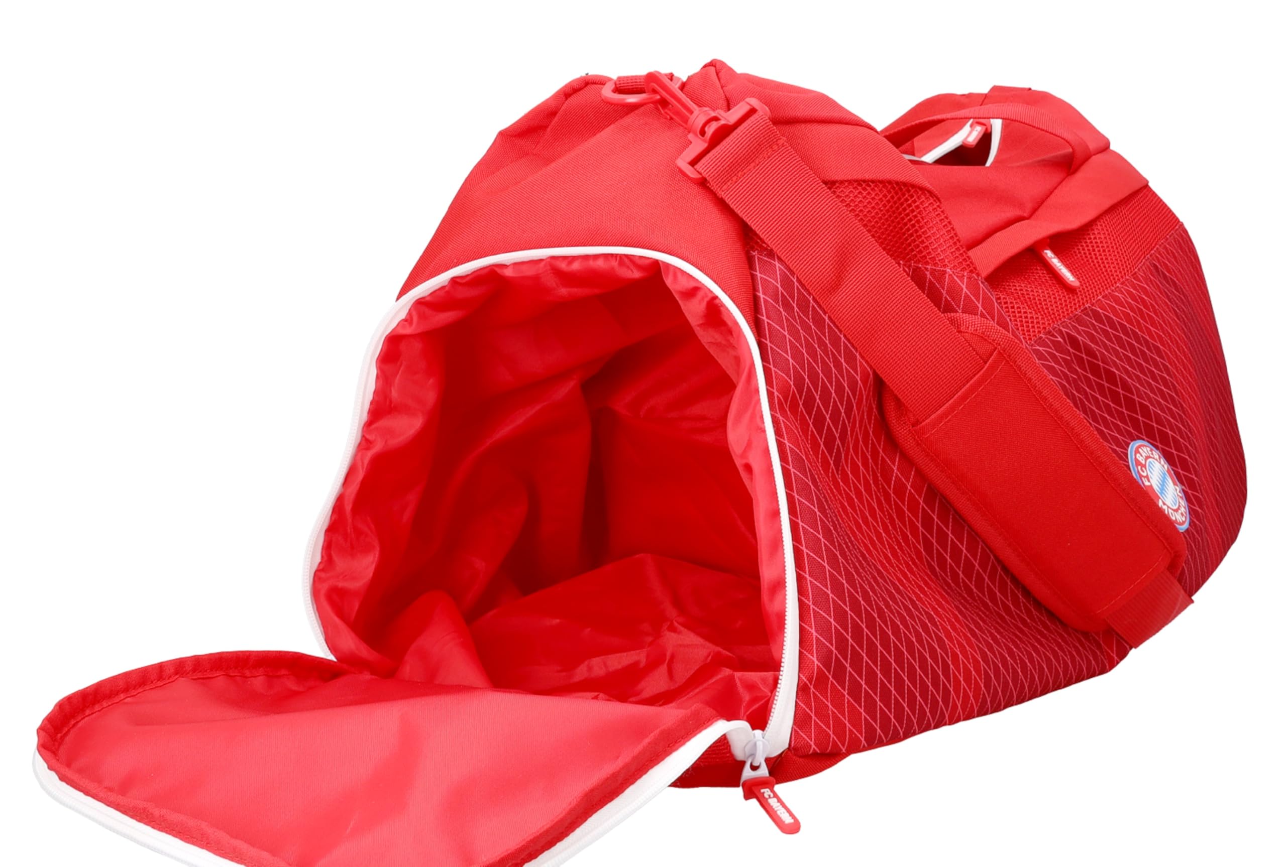 FC Bayern München Sportbeutel Manuel Neuer - Roter Turnbeutel Mit Rückennummer 1