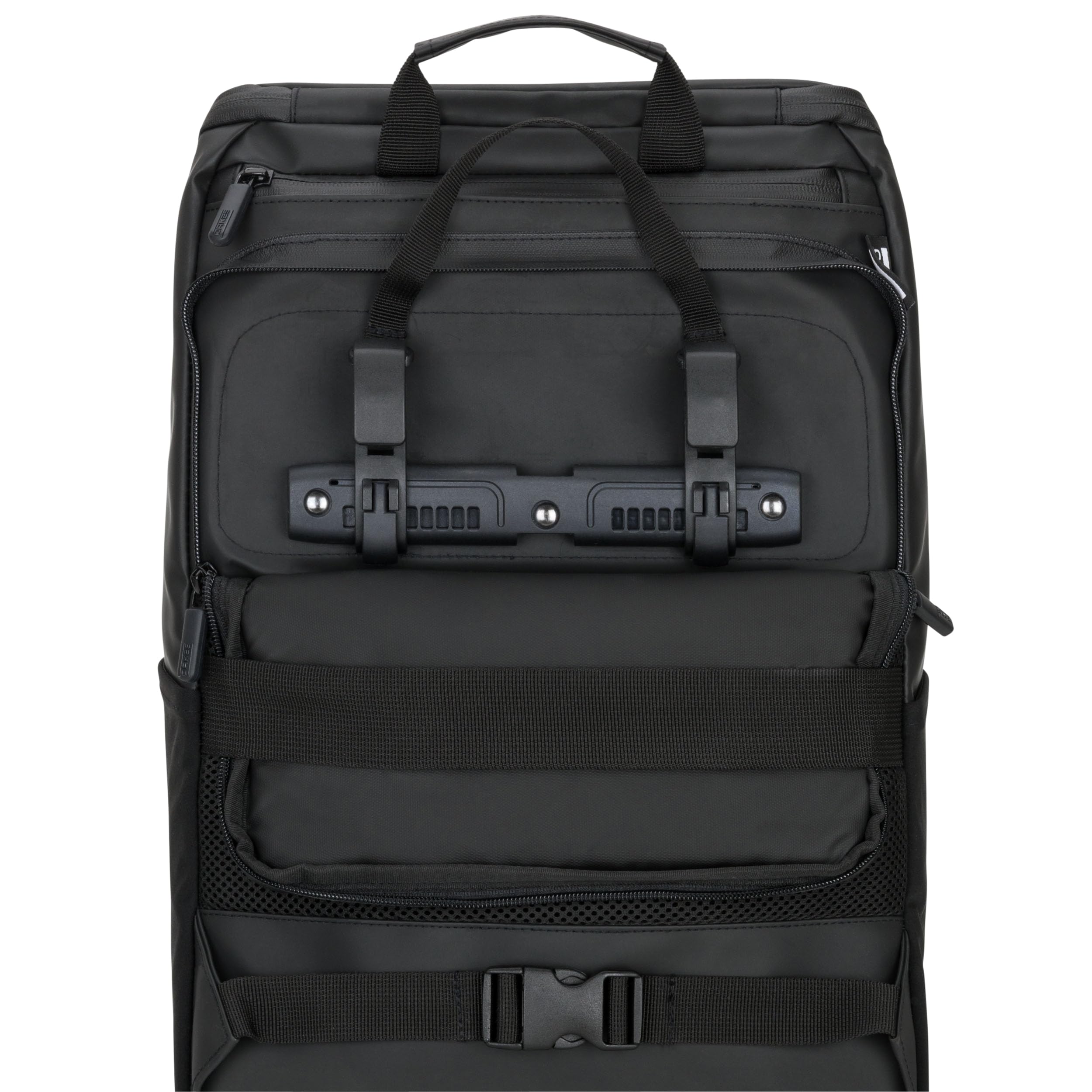 OAK25 Torba na bagażnik – Daybag Bike – odblaskowy plecak dzienny 2 w 1 i torba na bagażnik – plecak do jazdy na rowerze, na co dzień, do pracy, w podróży – odporny na działanie wody