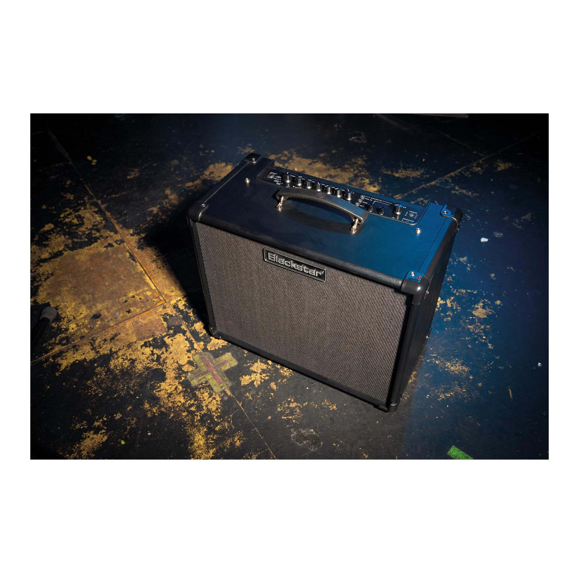 Blackstar ID:X 50 Digitaler 50W Gitarren-Combo-Verstärker mit integrierten Effekten, sechs Amp-Voices, variablen Leistungsmodi, USB-C- und XLR-Ausgang für Zuhause, Studio und Bühne