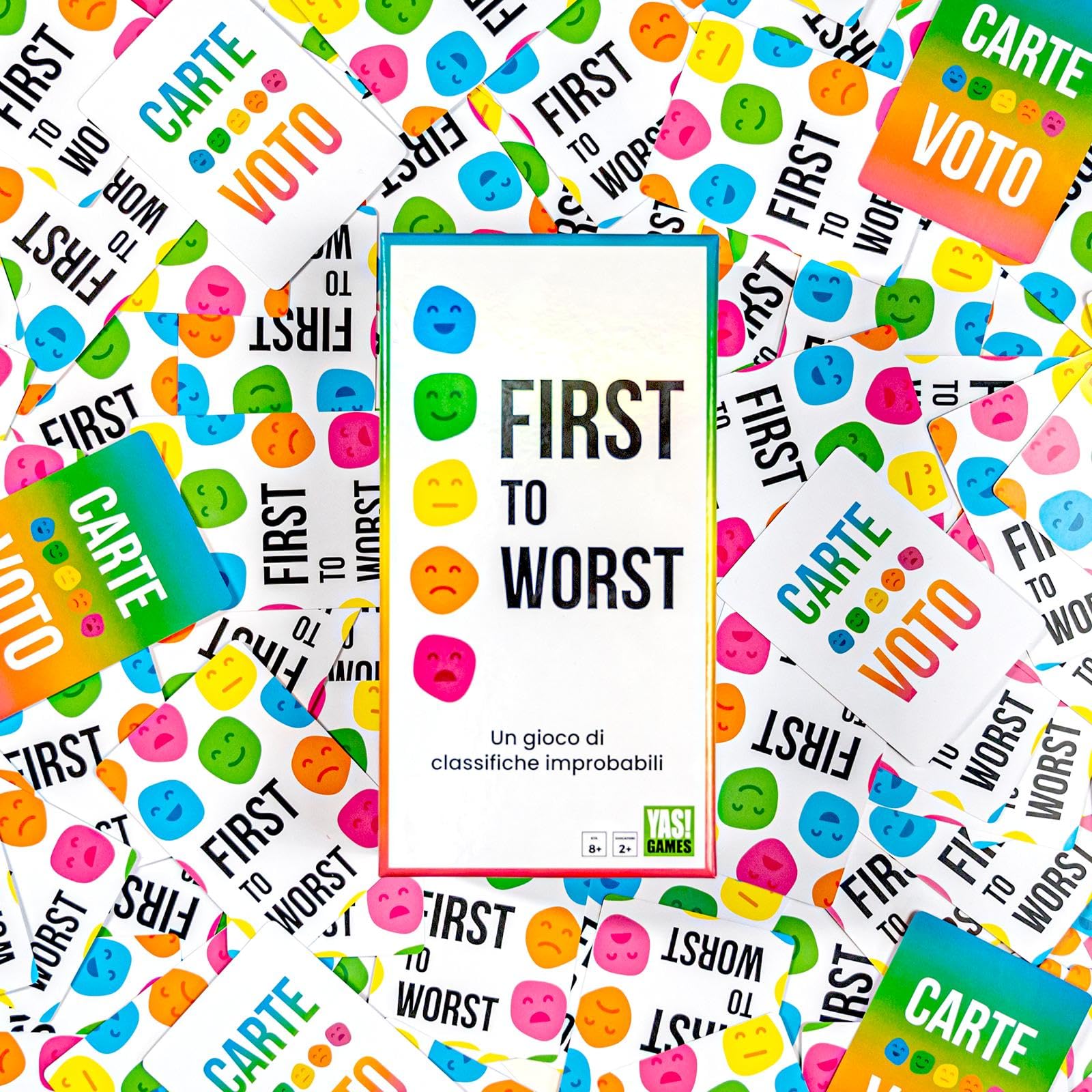Yas Games You Can't Say Umm - Gioco Di Società In Italiano | 4-10 Giocatori, 10+ Anni, Party Game Veloce - 2