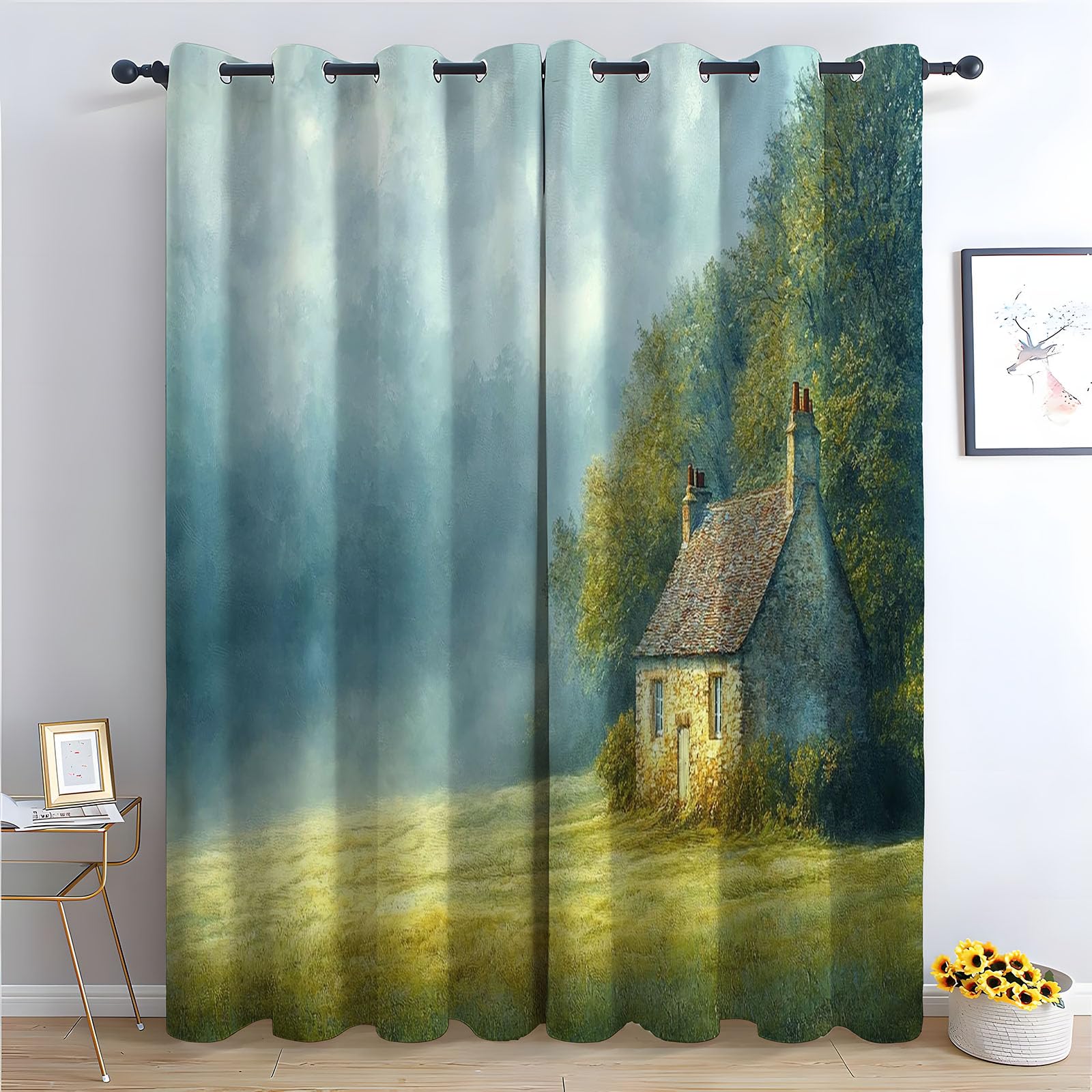 Rideaux occultants anti froid pour isoler votre fenetre de chambre du bruit et de la lumiere