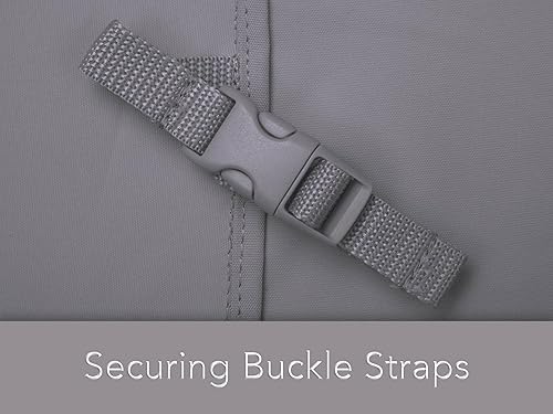 Miniatura 7 de Covermates Funda de sofá biplaza para exteriores, poliéster resistente al agua, dobladillo con cordón, rejillas de ventilación, fundas de asiento y