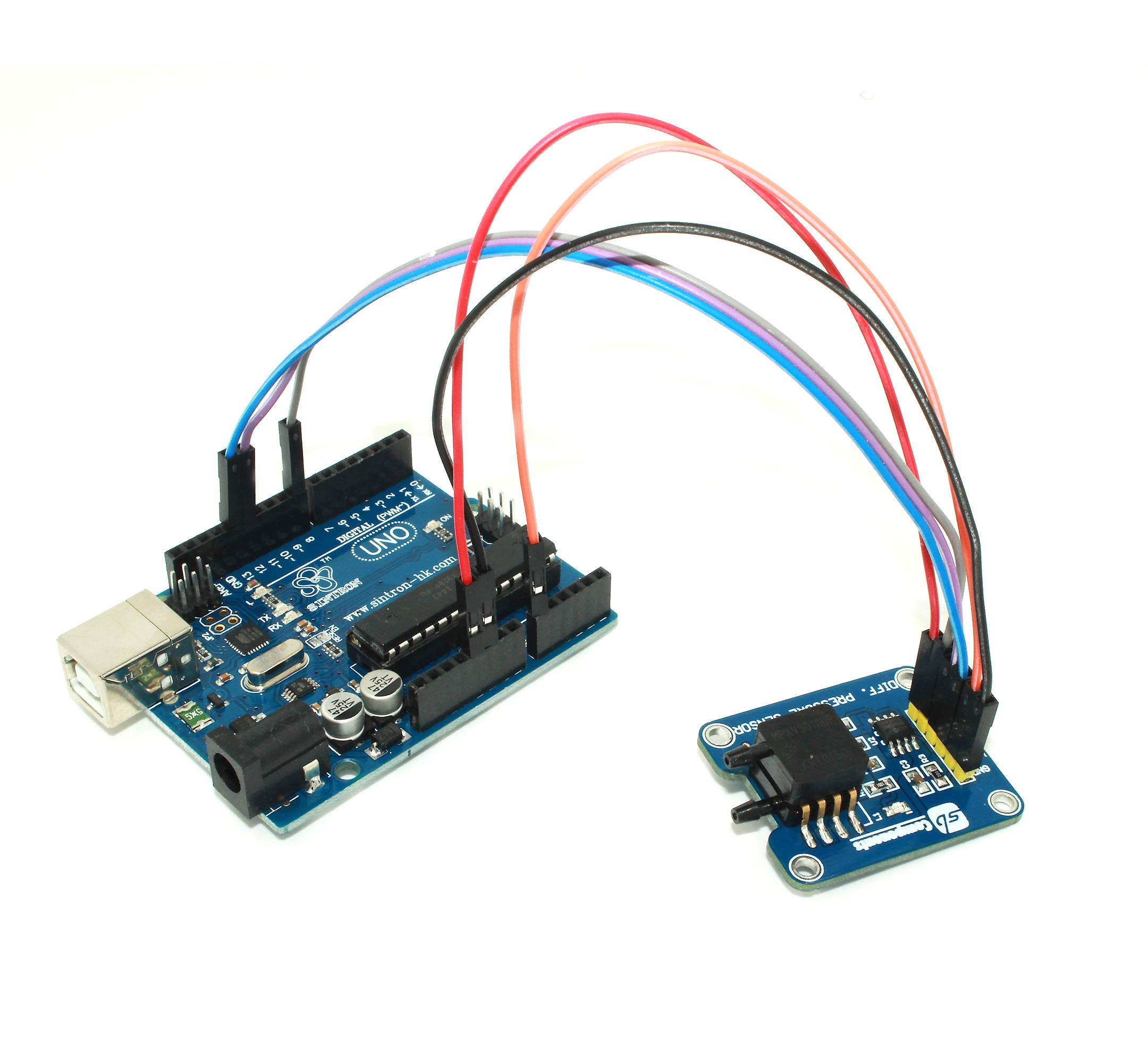 sb components Wyłącznik czujnika ciśnienia dla Raspberry Pi i Arduino wyłącznik ciśnienia różnicowego MPXV5010DP czujnik SPI interfejs powietrza (wyłącznik czujnika ciśnienia)