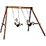 Backyard Discovery Heavy Duty Durango Wooden Swing Set
