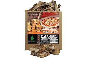 12-14 lbs Per Box Kiln Dried Mini-Oak Log Length Pizza Oven Wood