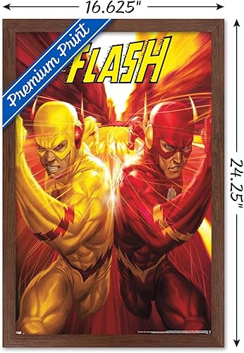 Miniatura 7 de Trends International DC Comics - The Flash and The Reverse Flash - Póster de pared de carrera, 14.725 x 22.375 pulgadas, versión premium sin marco