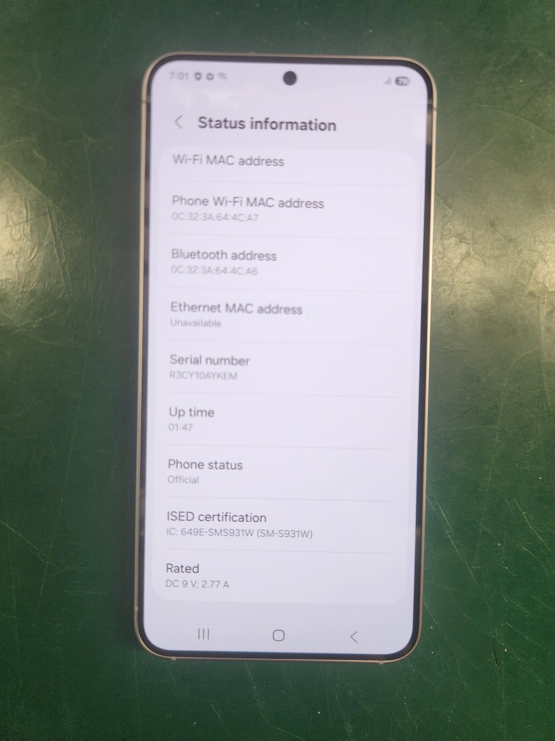Samsung Galaxy S25 5G - Blueblack, 128GB, AI Smartphone, 6.2