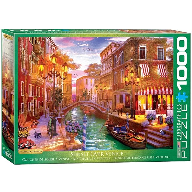 Puzzle 1000 Piezas Romance en Venecia
