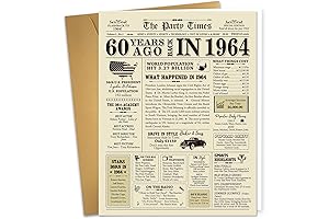 Jumbo Back in 1964 Birthday Gifts Card