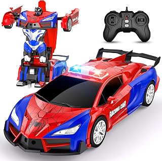 Remote Control Car, Spider Transforming RC Cars Toys for Boys