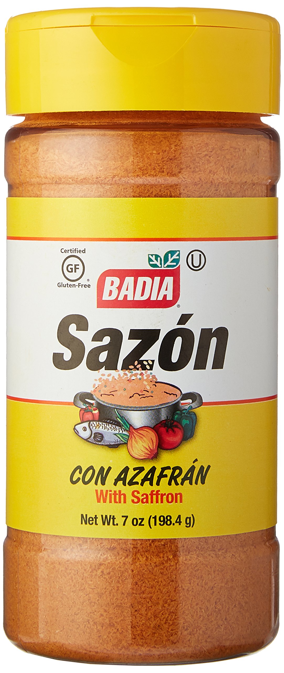 BadiaSazon with Saffron 7 oz Pack of 2