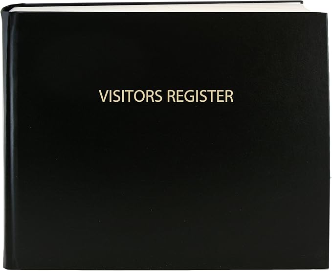 BookFactory Visitor Log Book/Visitor Register/Visitor Sign