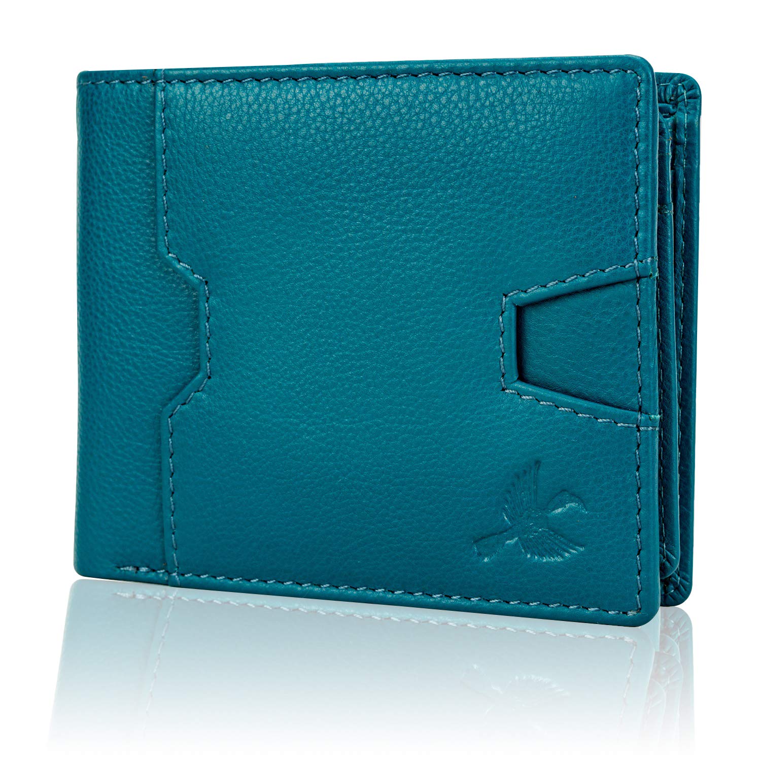 HORNBULL Eddie Leather Wallet for Men | Wallets Men with RFID Blocking | Mens Wallet (Brown + Pen)