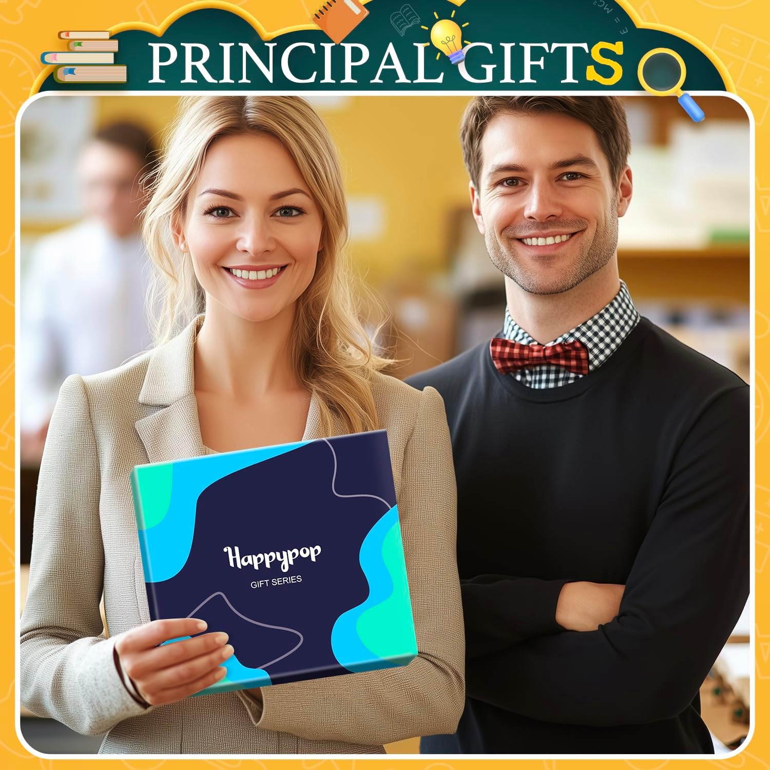 HAPPYPOP Principal Teacher Appreciation Gifts Ideas - Vice Assistant Principal Teacher Socks - Image 3