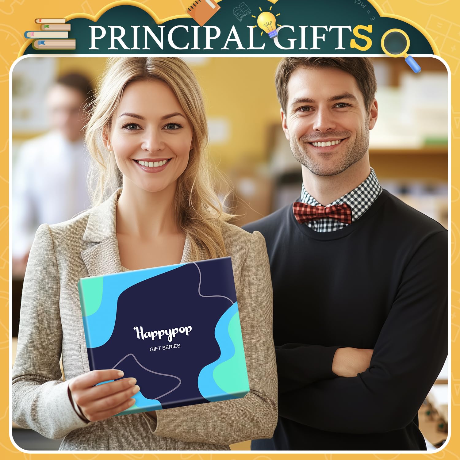 HAPPYPOP Principal Teacher Appreciation Gifts Ideas - Vice Assistant Principal Teacher Socks