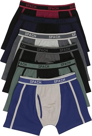 ToBeInStyle Boys Pack of 6 Cotton Boxer Briefs