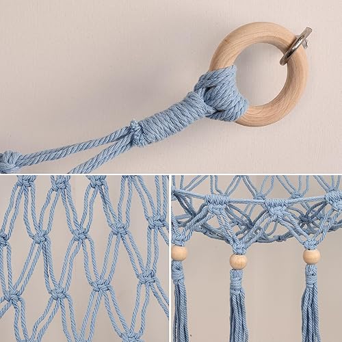 Miniatura 46 de Hamaca de peluche para almacenamiento de esquina, organizador de red de hamaca de juguete con luz LED, soporte de red de peluche para hamacas de