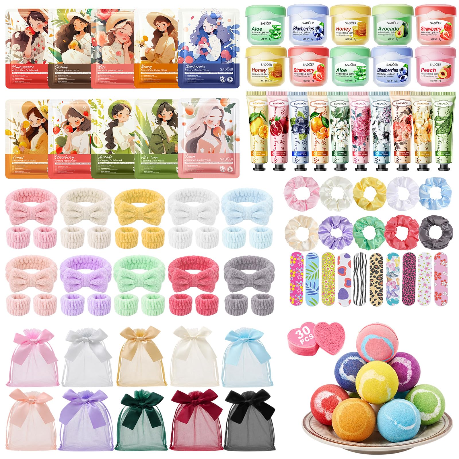 Spa Party Favors for Women - 32 Piece Gift Set -9