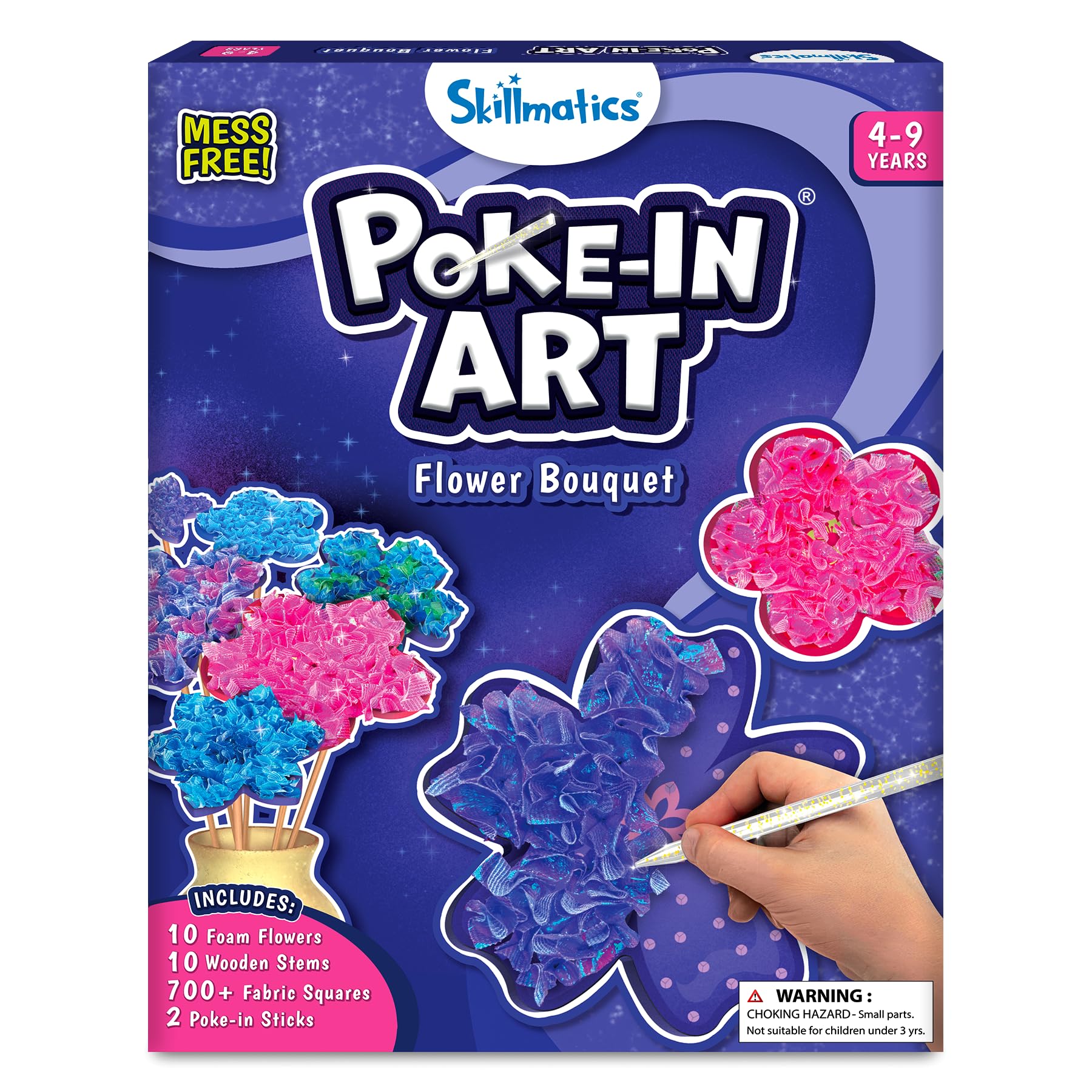 Skillmatics Poke-in Art Flower Bouquet Craft Set