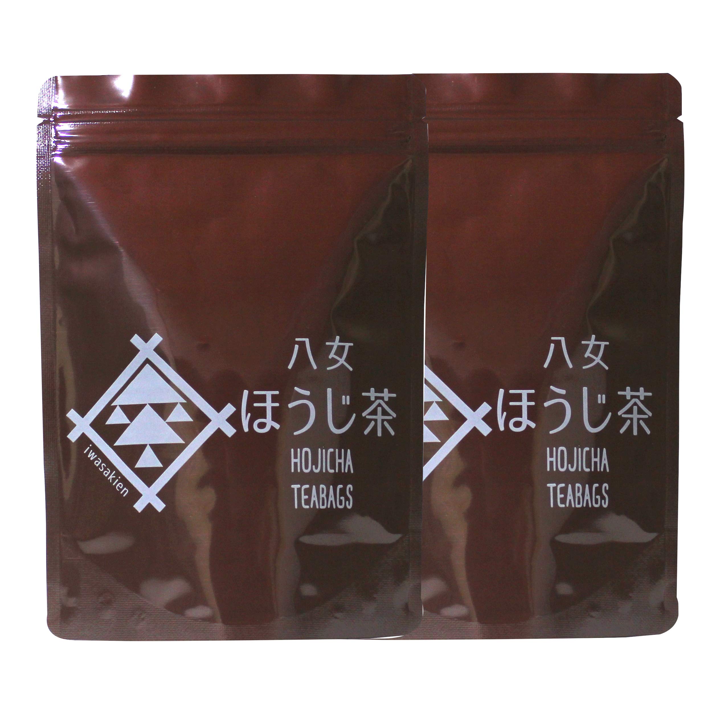 ほうじ茶 ティーバッグ パック ５g×18個入×２袋（180g） 水出し お湯出し お茶 岩崎園製茶 九州 福岡 茶葉 八女茶 100% 強火焙煎 茎茶使用 焙じ茶 ティーパック
