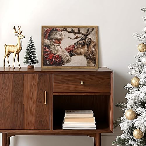 Miniatura 9 de Tmvosn Arte de pared navideño de 8 x 10 pulgadas