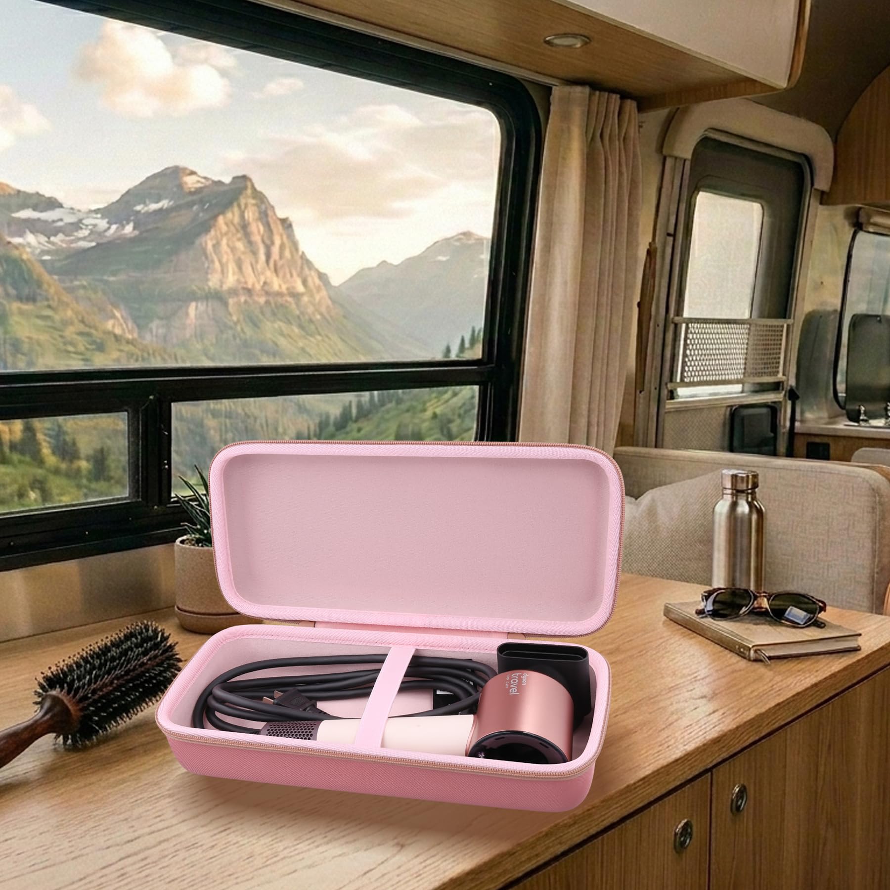 co2CREA cassa custodia borsa per Dyson Supersonic Travel Asciugacapelli，Adatto per Dyson HD19 e accessori(solo scatola,Case Only)