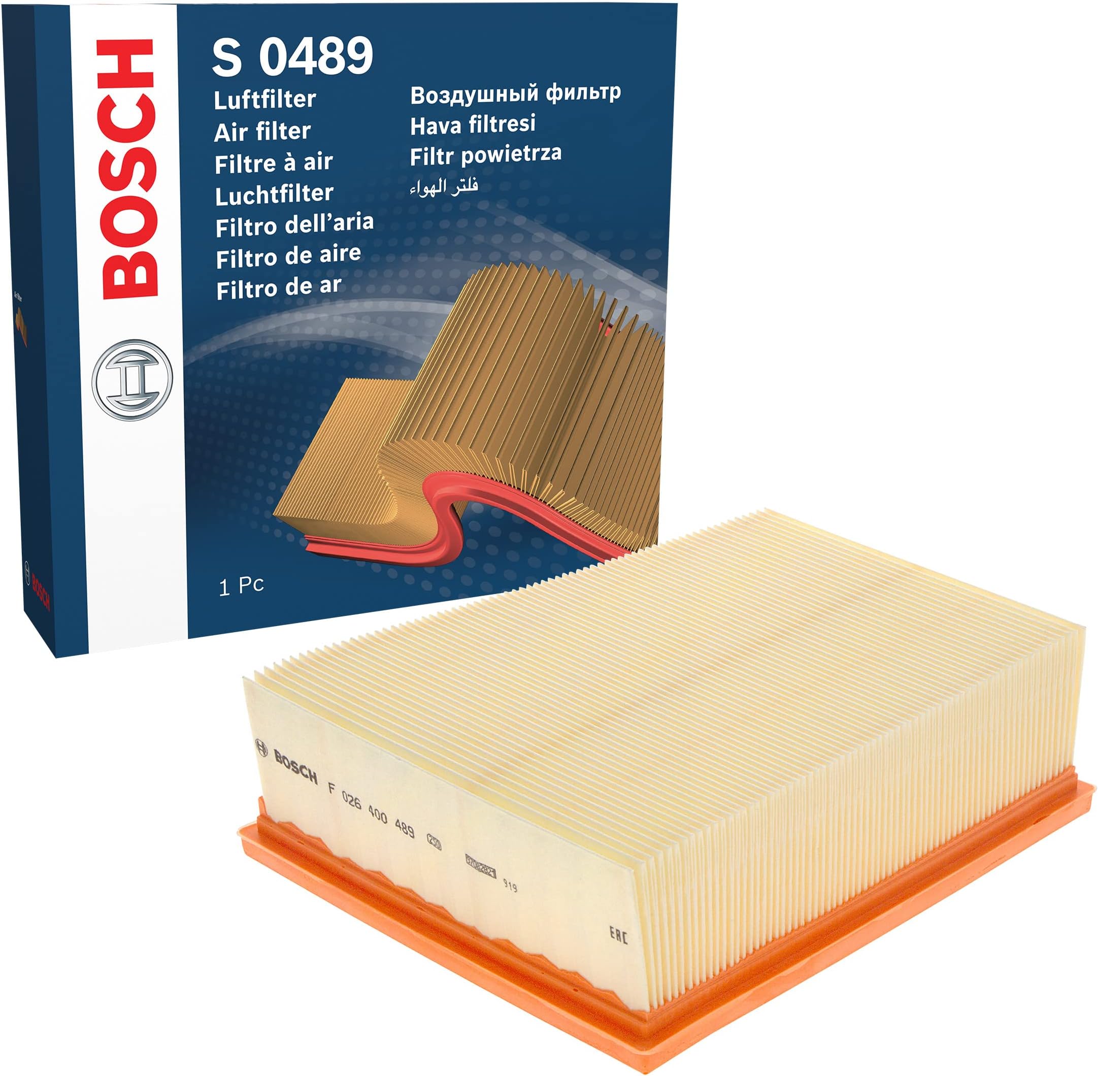 Filtro Aria Bosch S0497 - Ricambio Auto Di Alta Qualità, Efficienza Elevata - Foto 3