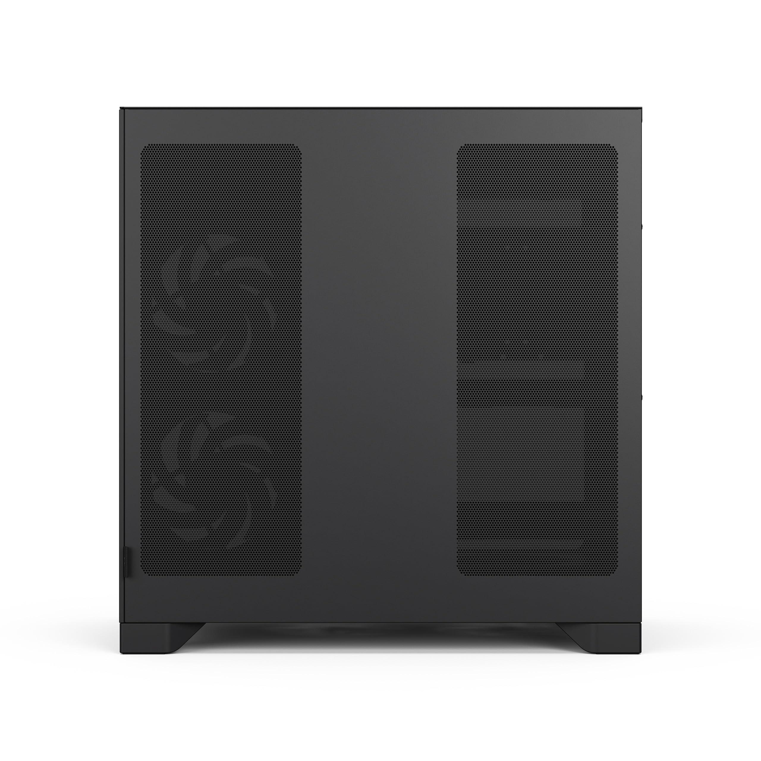Fractal Design Pop 2 Vision Black RGB PC‑Gaming‑Gehäuse mit Panoramaglas – Dual‑Kammer‑Design – 4 RGB‑Reverse‑Lüfter – ATX/E‑ATX/mATX/ITX