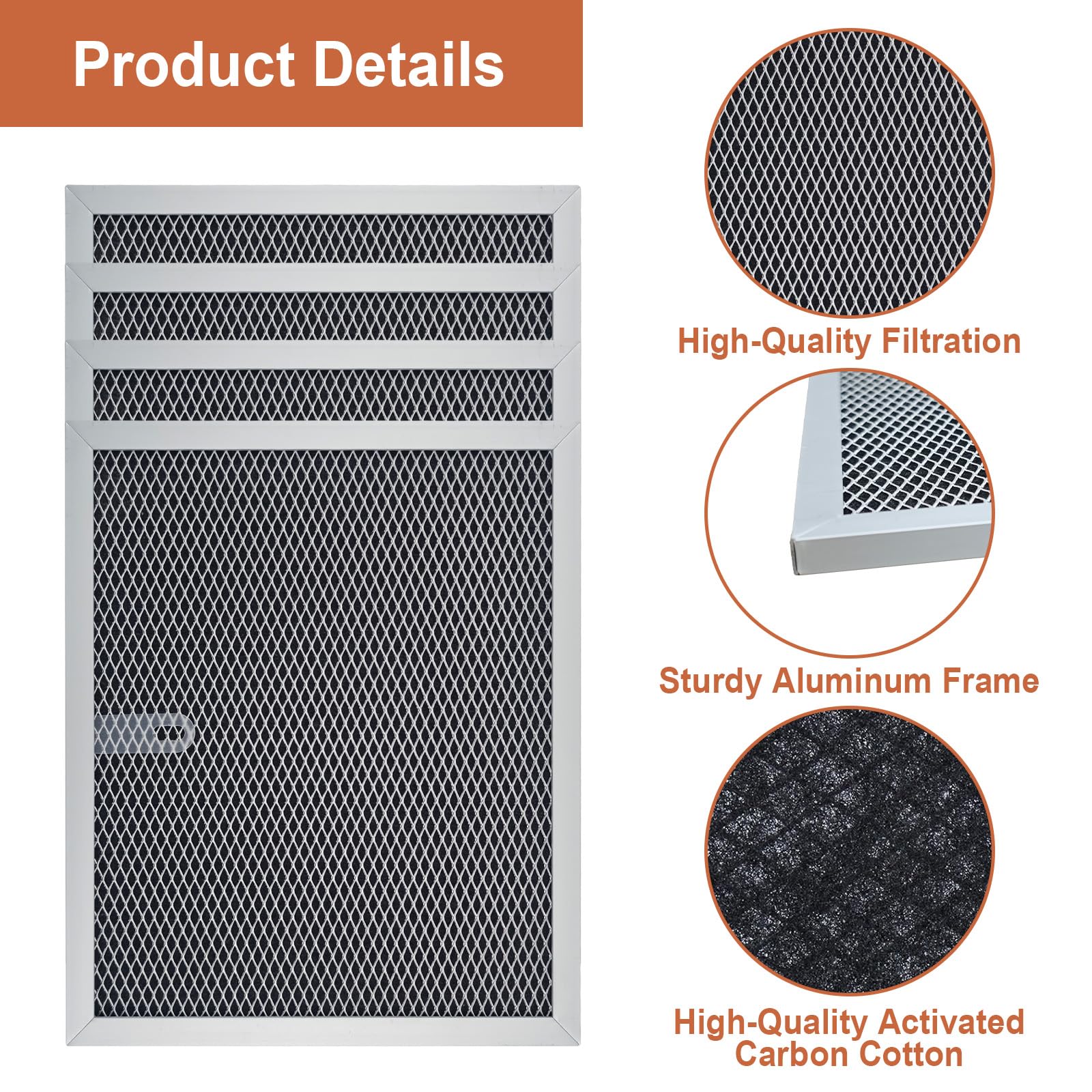 MERV-1 Filtros de repuesto para deshumidificadores Sentinel HD35P HS35 Crawl Space, paquete de 4 4