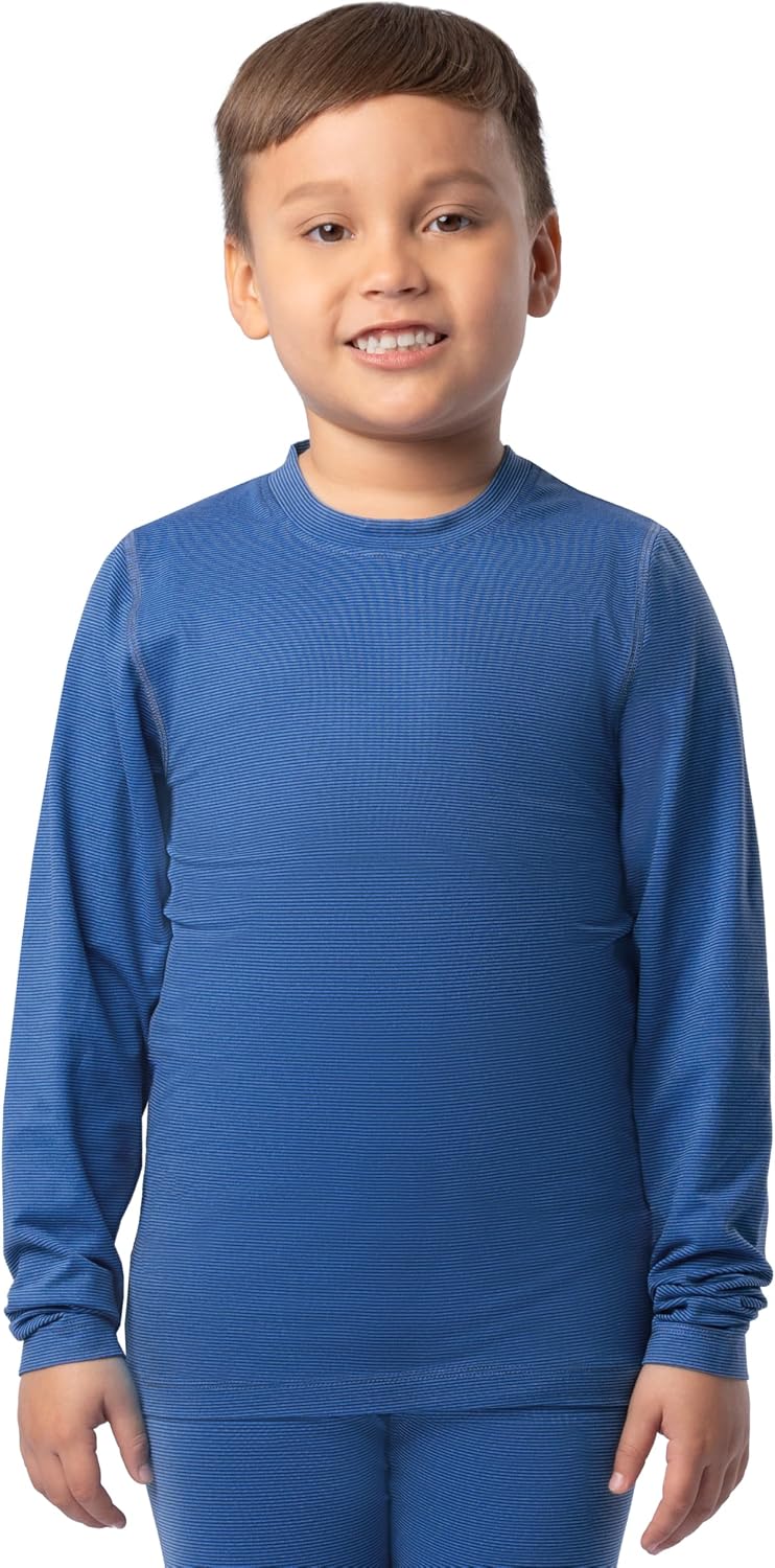 ColdPruf Boys Long Sleeve Thermal Underwear Crew Top