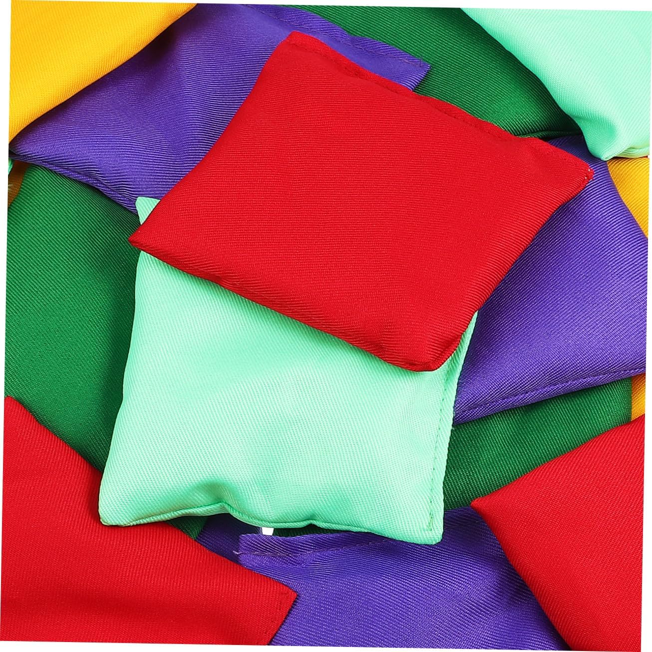 HONITANO 20pcs Bean Bags for Toss Games Lightweight and Easy to Use for Outdoor Activities Teamwork Games and Family