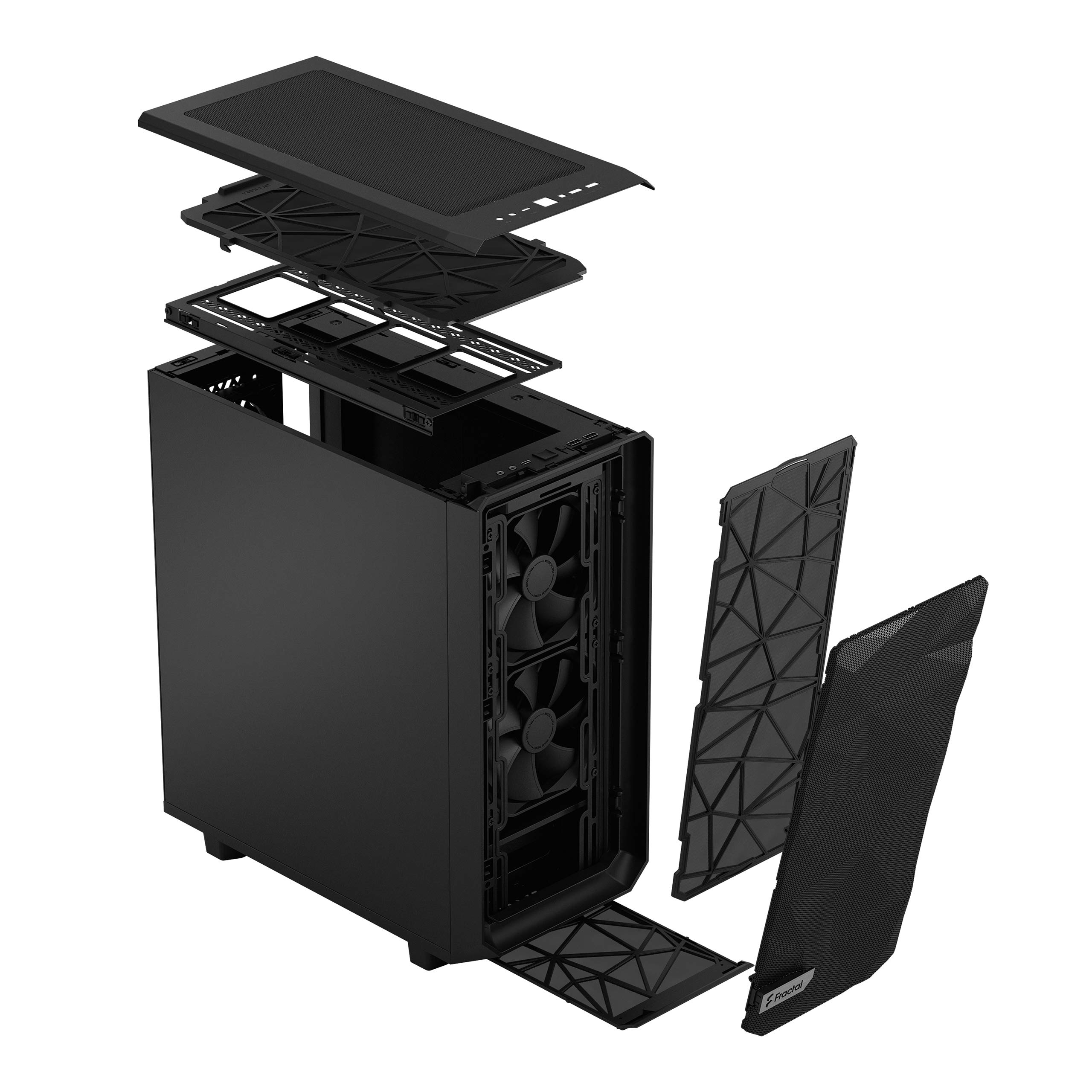Fractal Design Meshify 2 Caja compacta Negro